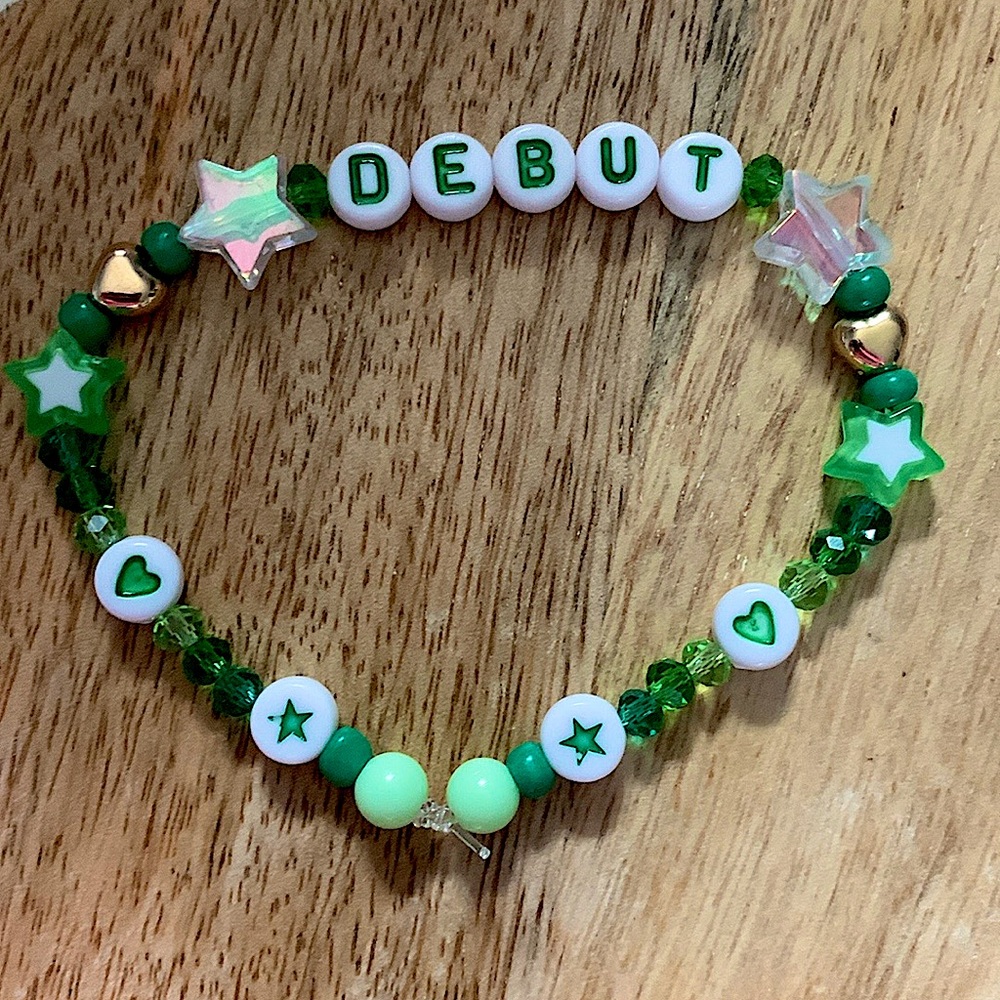 5 for $10 Taylor Swift Handmade Friendship Beaded Bracelet
“Debut”
